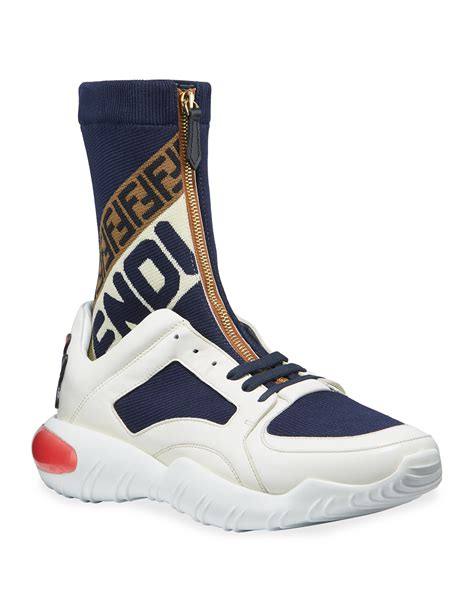 fendi sock sneakers mens aw18|Fendi socks for sale.